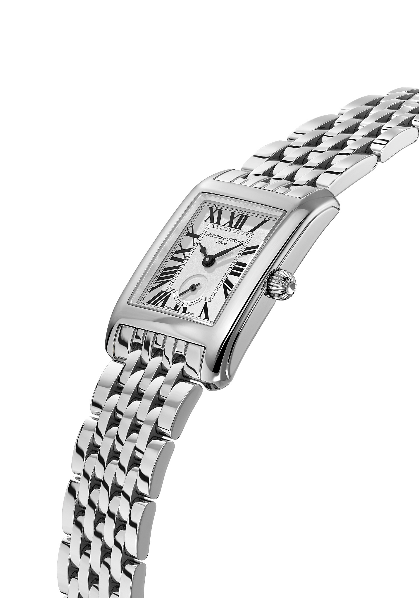 Classics Carrée Small Seconds Watch FC-235S2C6B | Frederique Constant